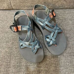 Chaco Z/Cloud X 2 Rune Teal Hiking Sandals Women Size 6